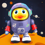 Dancing Space Duck Toy