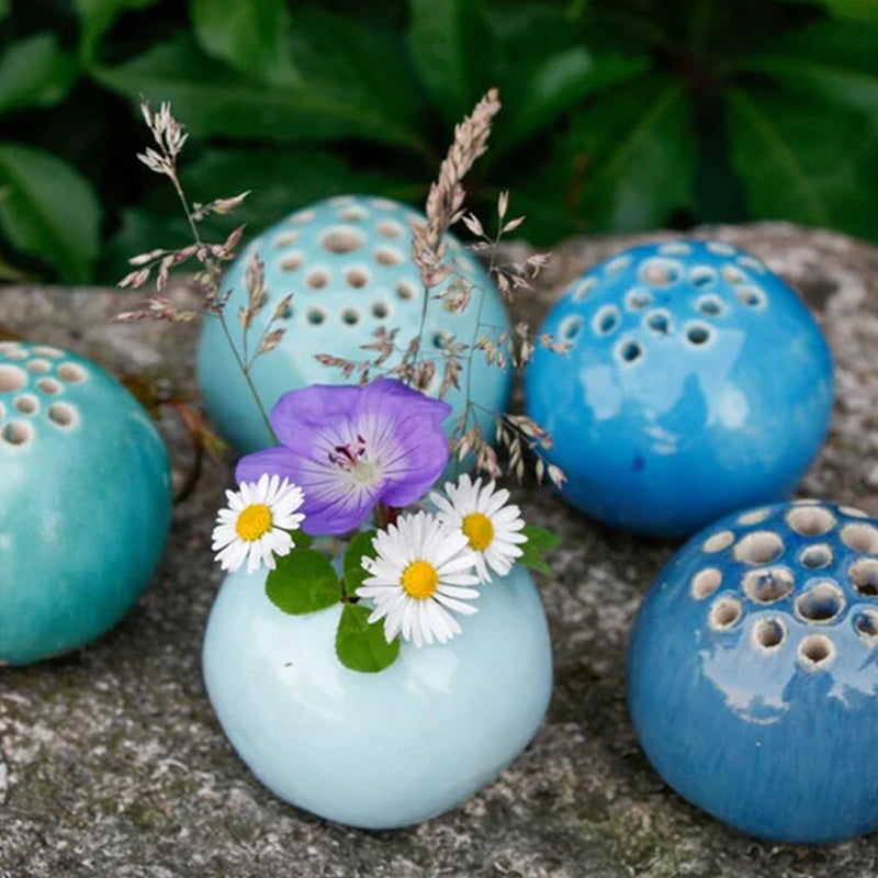 The Best Containers for Flowers Kids Picked for Mom - Handmade Vase Flower Stone Table Decor