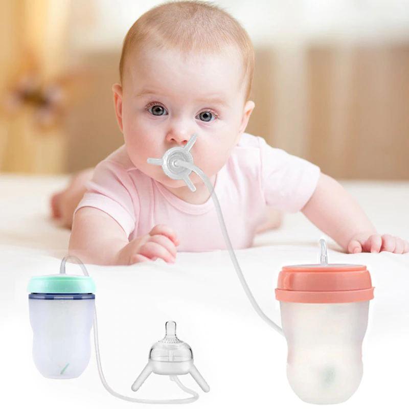 Self-Feeding Bottle with Tube