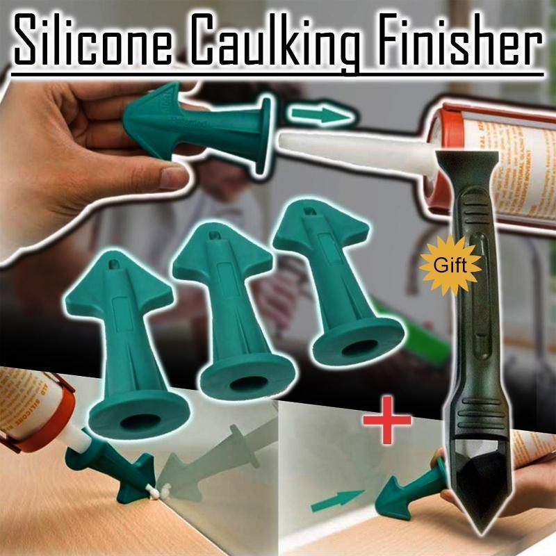 Silicone Caulking Nozzle Set ( get scraper free )