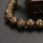 Pure Copper Pixiu Mantra Bracelet