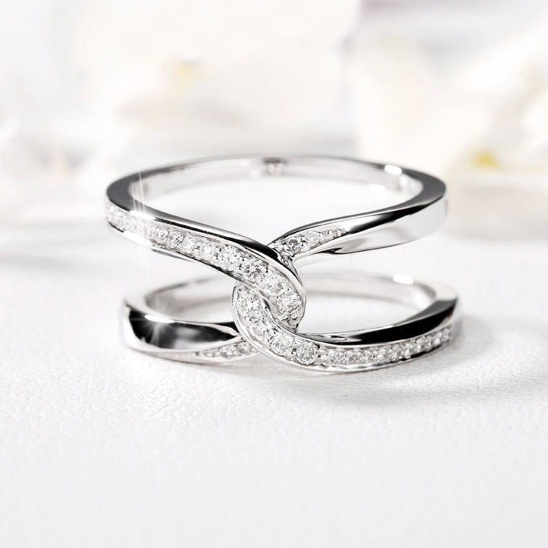 Special Bond Rectangle Interlocking Ring