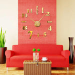 Modern DIY Punch-Free Wall Clock