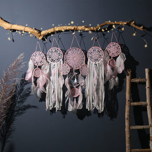 Dreamcatcher Moon and Stars Hanging Over the Bed(5 PCS)