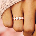 LOVE HEARTS RING