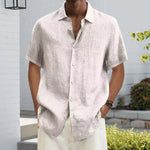 Short-sleeved summer shirt for men