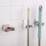 Mop Brush Holder Rack Wall Mount Storage Hook