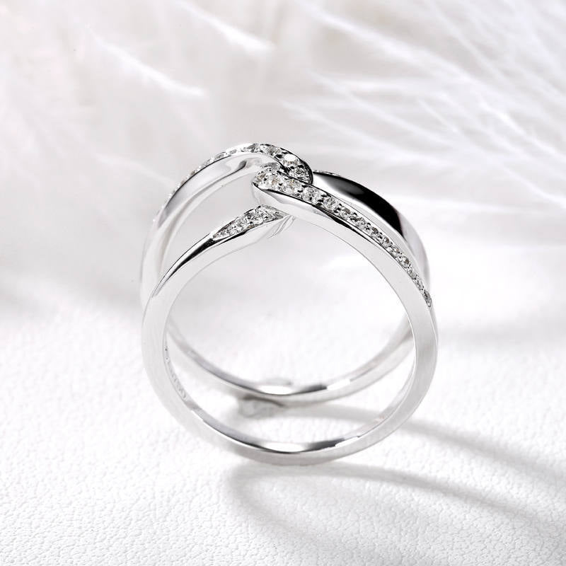 Special Bond Rectangle Interlocking Ring