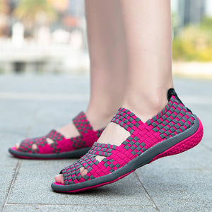 Elastic Belt Casual Women Shoes