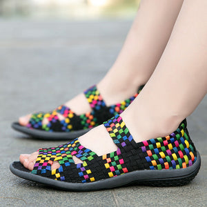 Elastic Belt Casual Women Shoes