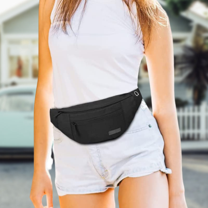 Large Crossbody Fanny Pack Belt Bag