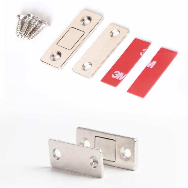 Punch-free Magnetic Door Closer, 5 pcs