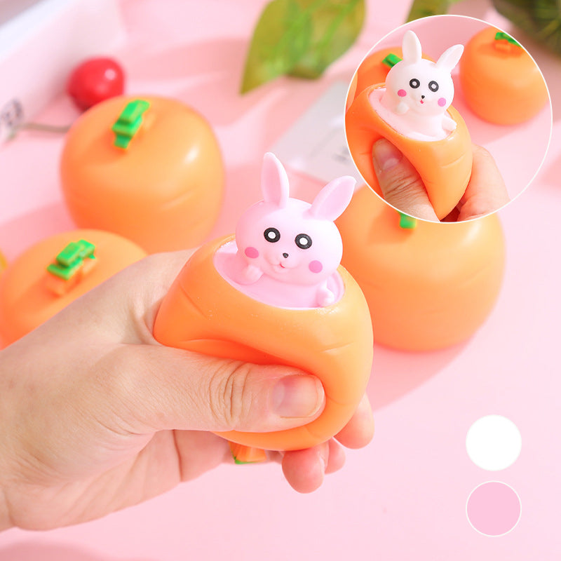 Squeeze Toy Carrot Doll