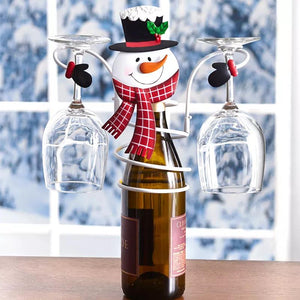 Pre-Sale>>Idearock™Holiday Wine Bottle & Glass Holders