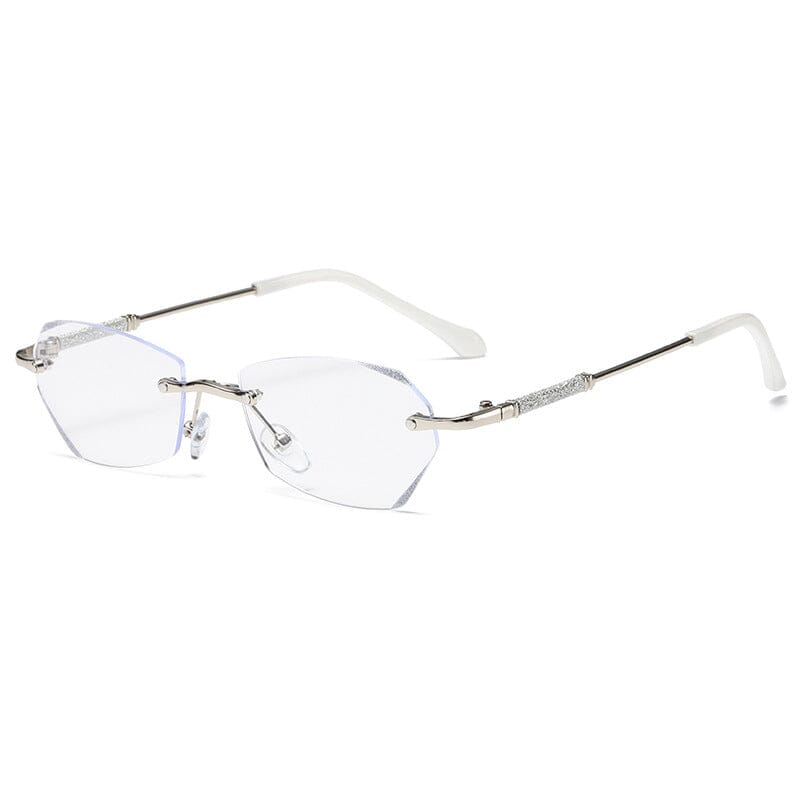 Fashionable Anti-blue Light Rimless Reading Glasses