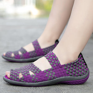 Elastic Belt Casual Women Shoes