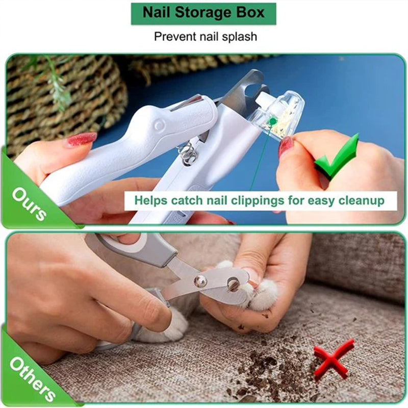 Professional LED Pet Nail Clippers