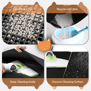 Non-Slip Cat Litter Mat