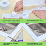 Waterproof & Adhesive Caulk Strip