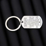 TO MY LOVE Motivational Keychain