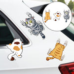 Cute Cat Cartoon Decal Car Stickers