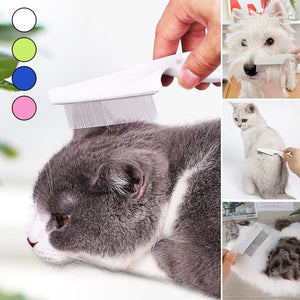 Multifunctional Pet Hair Comb Flea and Tear Stain Removal