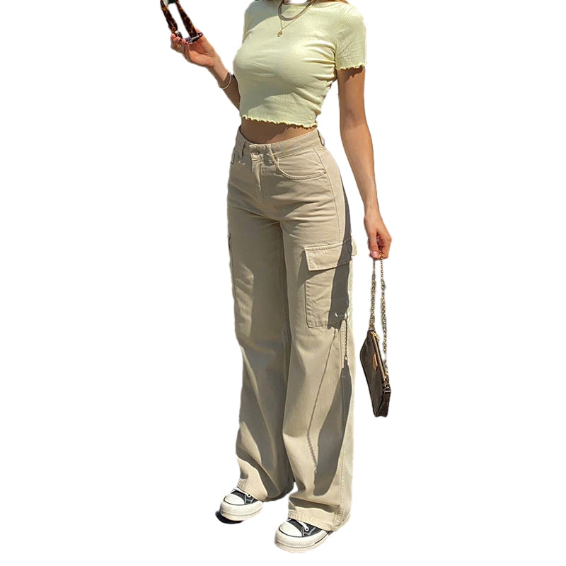 Straight Fit Cargo Pants