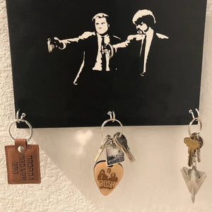 Wooden Wall-mounted Keychain