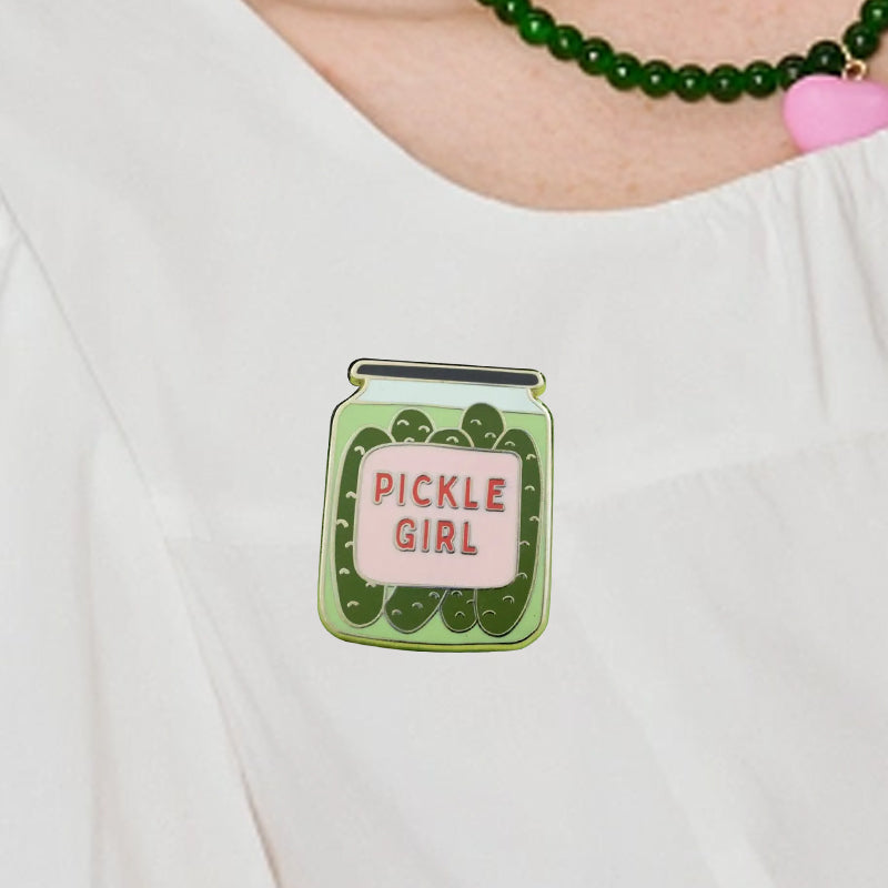 Lucky Pickle Enamel Pin