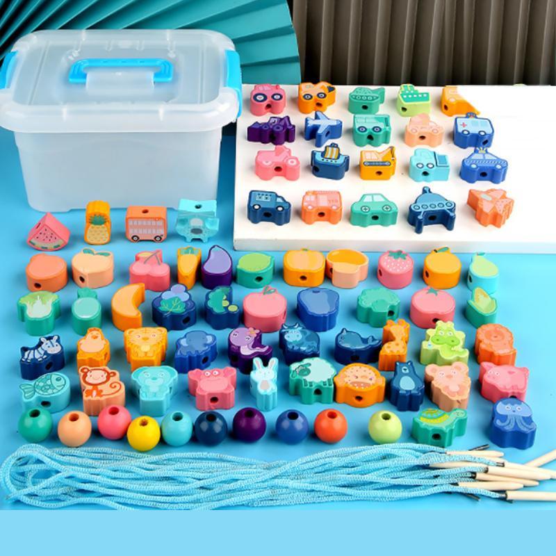 Educational Lacing Beads