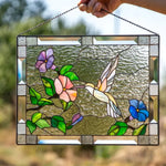 Rectangular Bird Pendant Window Hangings 🐦