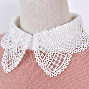 Lady Shirt False Lace Collar