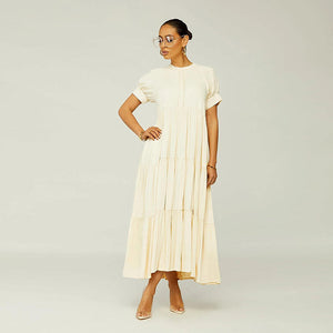 Tiered Midi Dress