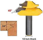 45° Lock Miter Router Bit - Limited Time Sale!