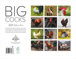 Big Cocks 2024 Wall Calendar - A Classy Collection of Rooster Photos