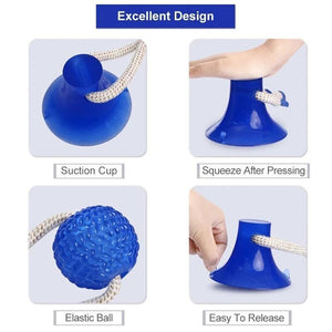 Dog Bite Toy Interactive food leaker toy with Suction Cup