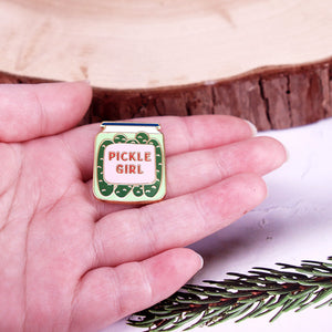 Lucky Pickle Enamel Pin