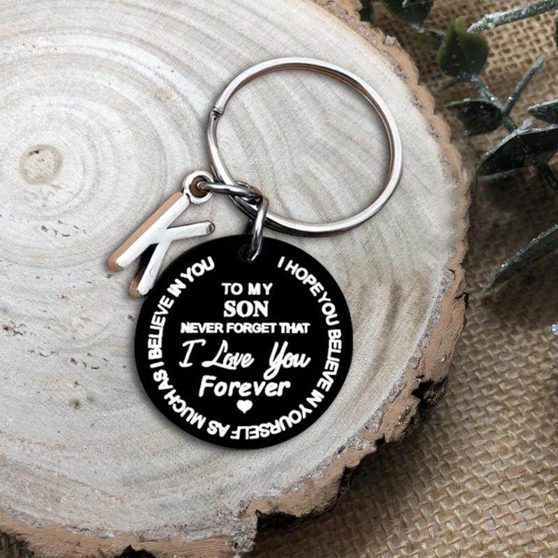 Sank® To My Son/Daughter Keychain Black Version