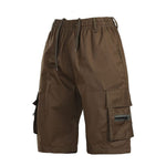 Men's Casual Elasticated Waist Cargo Shorts