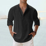 Men's Cotton Linen Casual Shirt