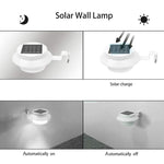 Solar powered gutter lights