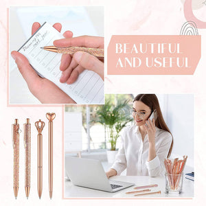 Diamond Ballpoint Pen Set