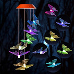 Solar-Powered Butterfly Lights