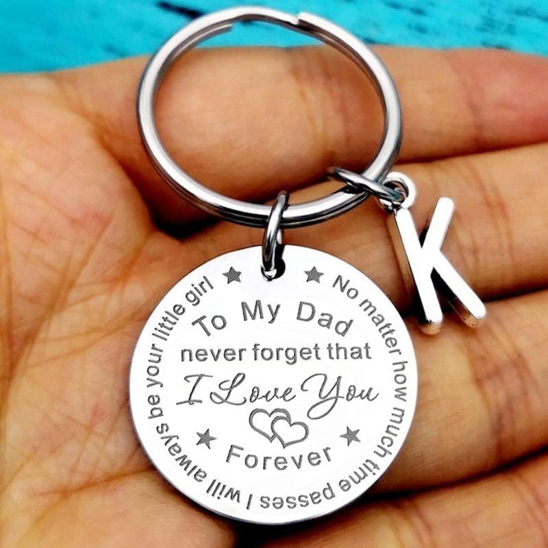 Sank® To My Dad/Mom Keychain