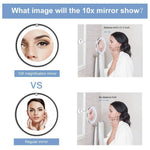 Magnifying Makeup Mirror with LED Light