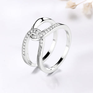 Special Bond Rectangle Interlocking Ring