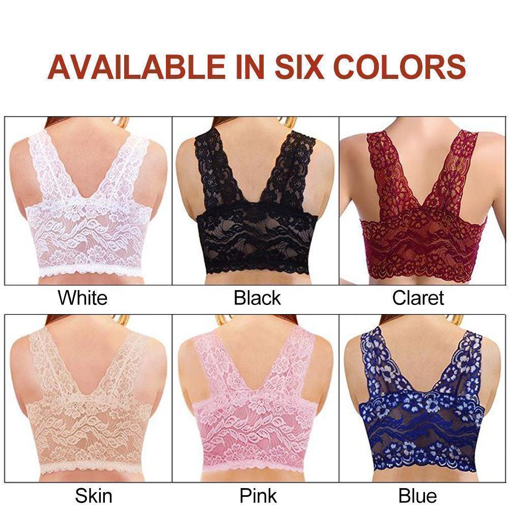 Women's Seamless Sports Lace Bra