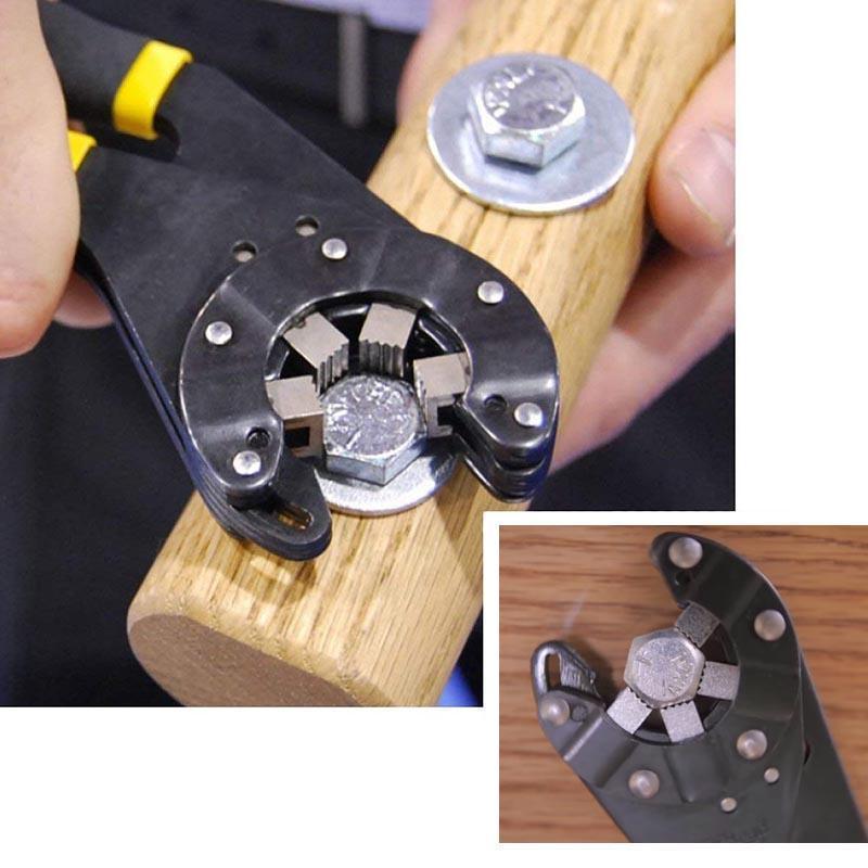 Multifunctional Logger Head Bionic Grip Wrench