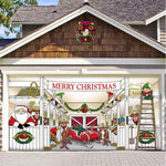 Snow Garage Door Banner Ornament