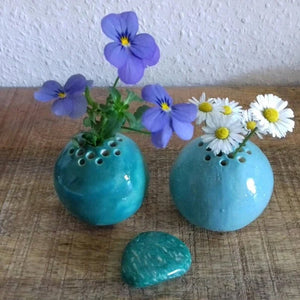 The Best Containers for Flowers Kids Picked for Mom - Handmade Vase Flower Stone Table Decor